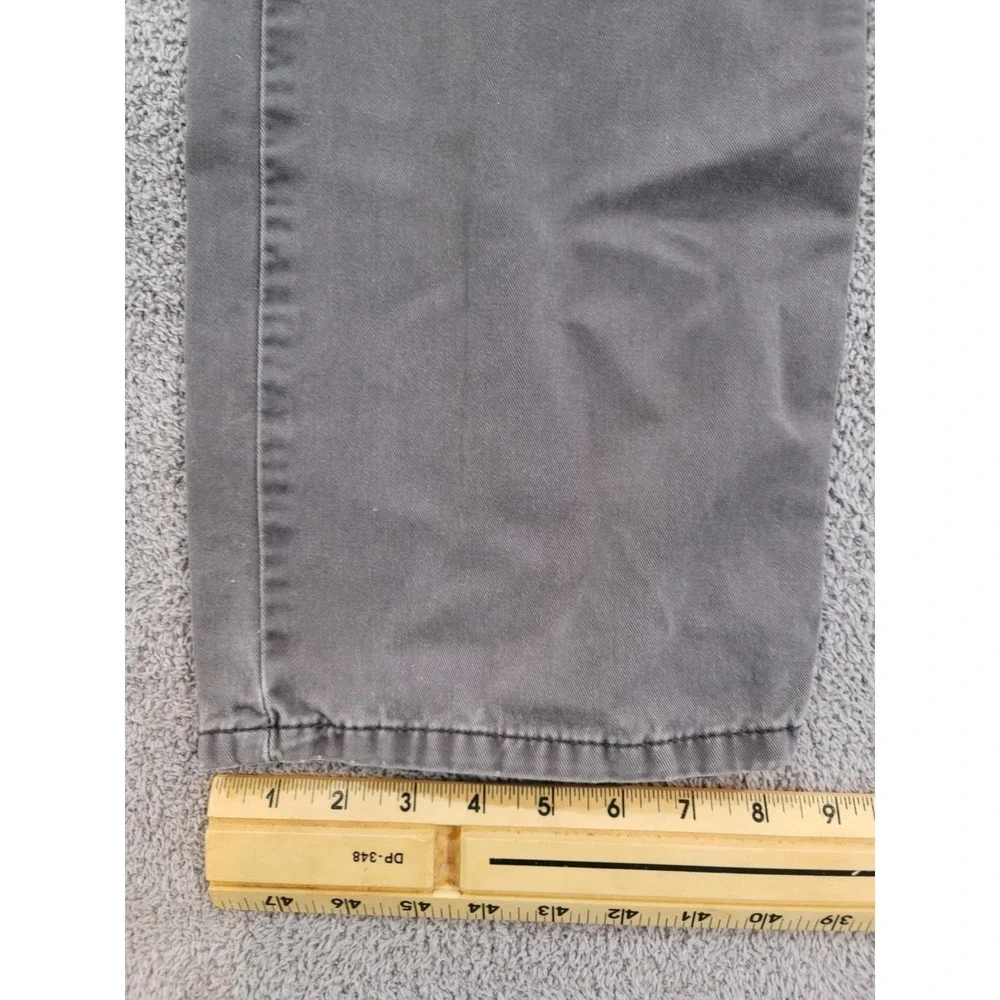 Levi's 514 Straight‎ Fit Men's 36x32 Gray Denim Jeans Casual Cotton Pants